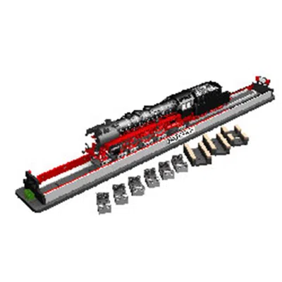 Bachmann Ho Scale Rolling Road With Drive Wheel Cleaning - 10 Piece