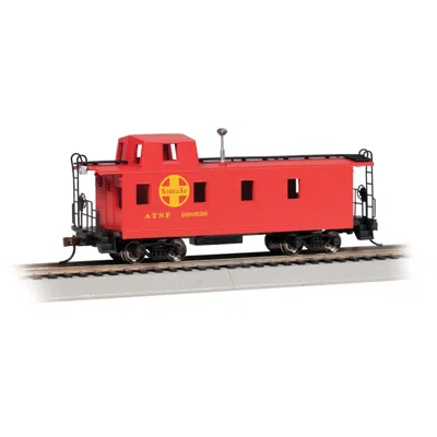 Bachmann Ho Scale Santa Fe Streamlined Caboose With Offset Cupola