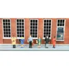 Bachmann Ho Scale Standing Office Workers Scenescapes, 6 Piece