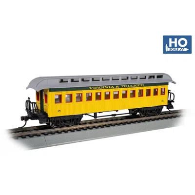 Bachmann Ho Scale Virginia & Truckee 1860-80 Era Coach No.18