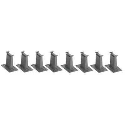 Bachmann Ho Tall Pier Set - 8 Pcs