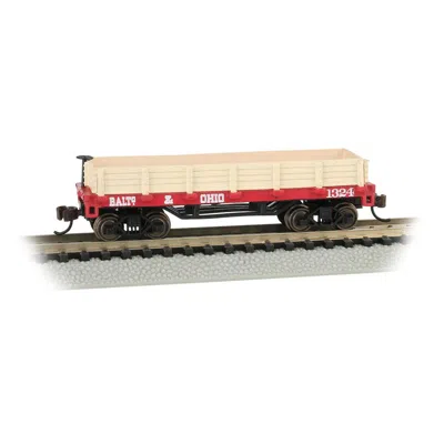Bachmann N Scale Baltimore & Ohio Old-time Gondola Model Train