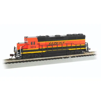 Bachmann N Scale Bnsf Emd Gp40 No.3013 Diesel Locomotive Orange