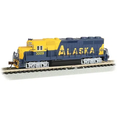 Bachmann N Scale Emd Gp40 Standard Dc Alaska Railroad Diesel No.3009