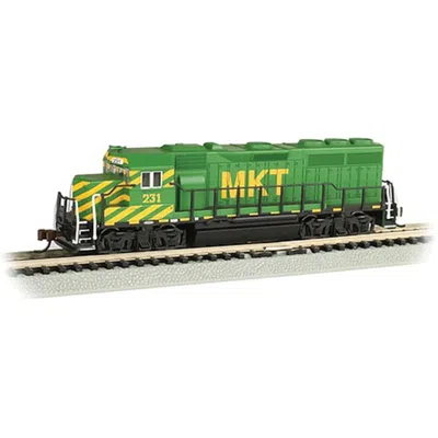 Bachmann N Scale Emd Gp40 Standard Dc Missouri-kansas-texas Diesel No.231 Model Train