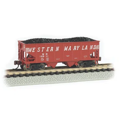 Bachmann N Scale Western Maryland Usra 55-ton 2-bay Hopper No.10911