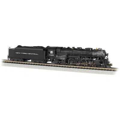 Bachmann N Scale York Central 4-6-4 Hudson Later Gothic Lettering Steam No.5405