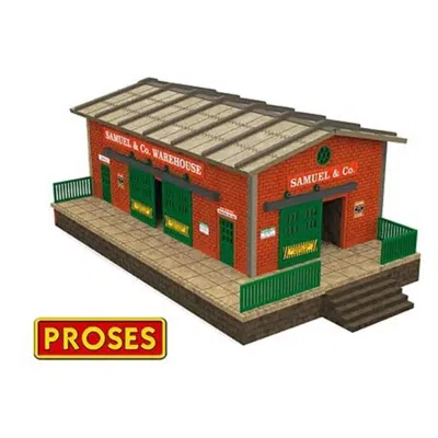 Bachmann O Scale Warehouse With Motorized Doors