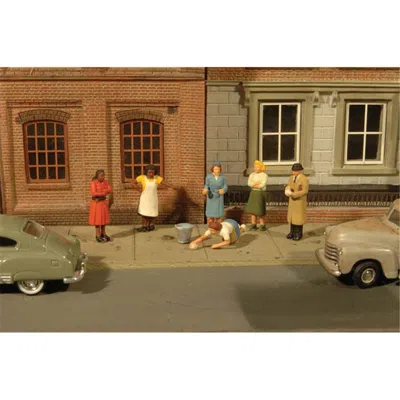 Bachmann O Sidewalk People, Pack Of 7
