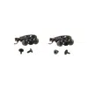 Bachmann Roller Bearing Freight Trucks With Metal Wheels