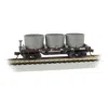 Bachmann Union Pacific Water Gondola Old-time Wood Tank Train Car With 3 Tanks