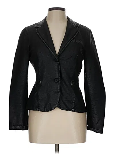 Pre-owned Baci Blazer Jacket In Black