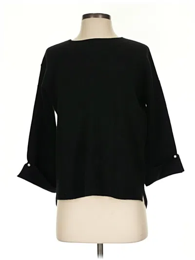 Pre-owned Baci Pullover Sweater In Black