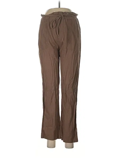 Pre-owned Bacio Casual Pants In Brown
