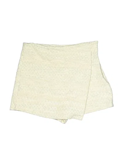Pre-owned Bacio Skort In White