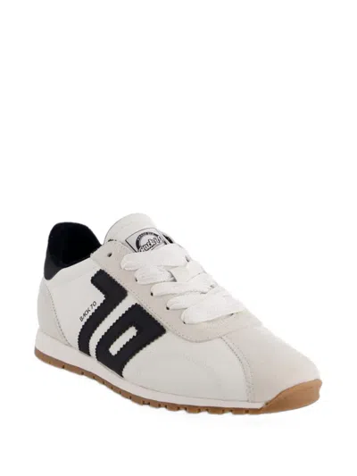 Back 70 Asian Logo-patch Sneakers In Neutral