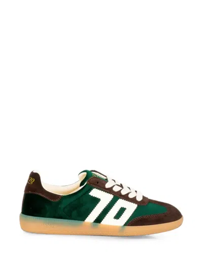 Back 70 Cloud Logo-patch Panelled Sneakers In Multi
