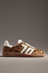 Back 70 Women Cloud Sneakers In Leopard Camel White In Beige