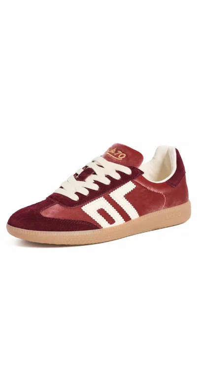 Back 70 Cloud Sneakers Velvet Wine Butter