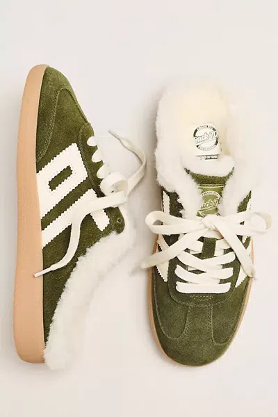 Back 70 Easter Sherpa Fleece Mule Sneakers In Animal Print