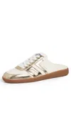 Back 70 Easter Sneaker Mules Metallic Gold In Multi