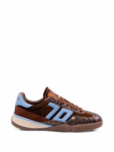 Back 70 Fireball Lace-up Sneakers In Brown