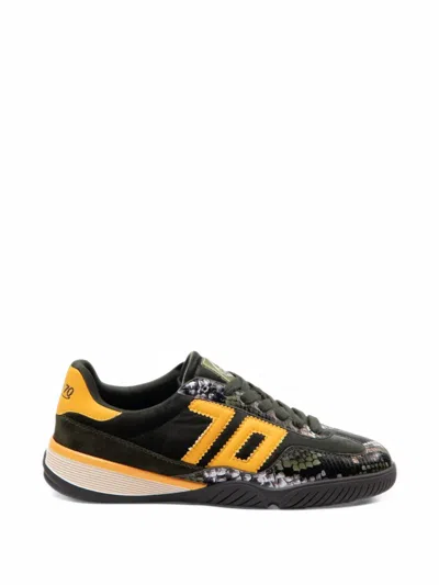 Back 70 Fireball Velvet Sneakers In Multi