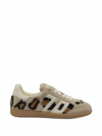 Back 70 Leopard-print Sneakers In Neutral