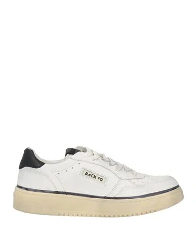 Back 70 Man Sneakers White Size 7 Leather