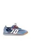 Back 70 Rocket Logo-patch Sneakers In Blue