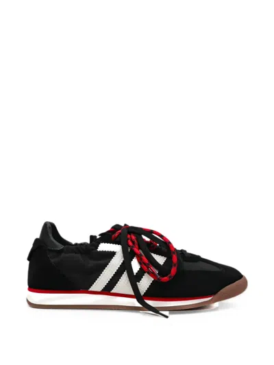 Back 70 Rocket Suede-panel Sneakers In Black
