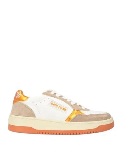 Back 70 Woman Sneakers Sand Size 5 Leather In Beige