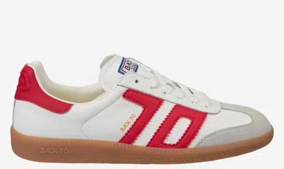 Back 70 Women's Cloud Leather Sneakers In Red