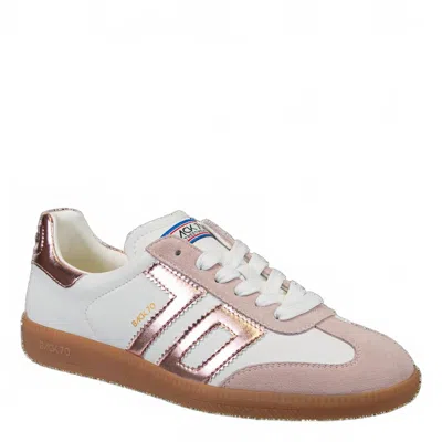 Back 70 Women's Cloud Sneaker In Pink In White