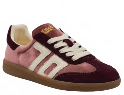 Back 70 Women's Cloud W26 Sneaker In Velvet Wine Butter In Multi