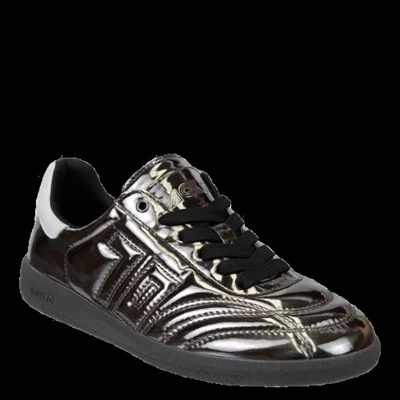 Back 70 Women's Fluffy Shoes In Grey In Metallic