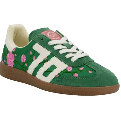 Back 70 Women's Ghost C26 Sneakers In Floral In Purple
