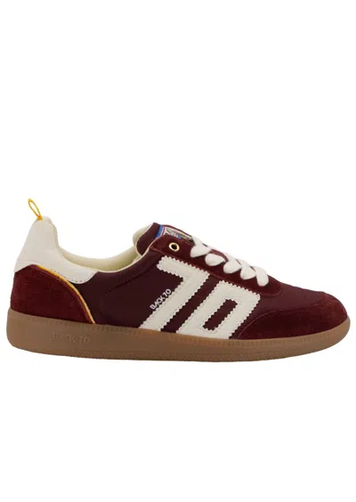 Back 70 Women's Ghost N Sneakers In Wine Yellow Milk In Multi