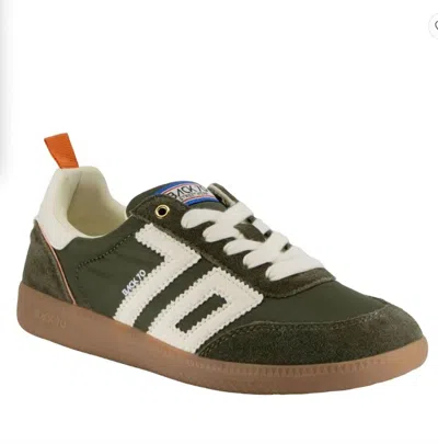 Back 70 Women Ghost Sneakers In Olive Orange Milk In Gold