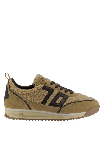 Back 70 Women's Jogger Ft Sneakers In Beige Coffee In Multi