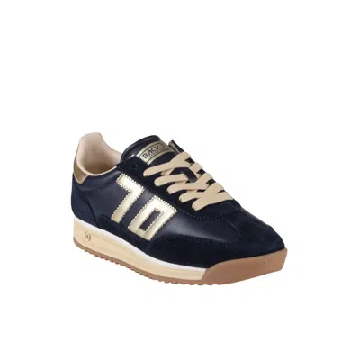 Back 70 Women's Jogger N Sneaker In Navy/gold In Multi