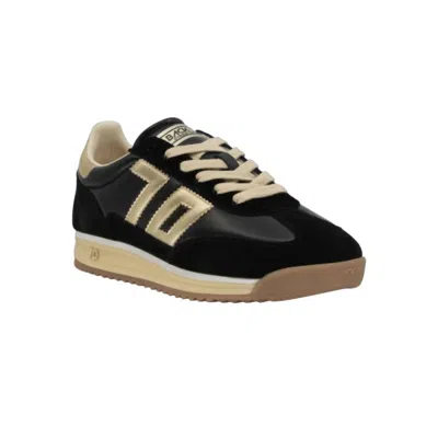 Back 70 Women's Jogger N Sneakers In Black Gold