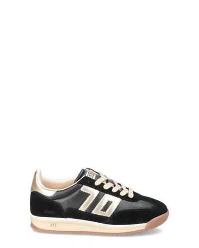 Back 70 Women's Jogger Sneakers In Black Gold