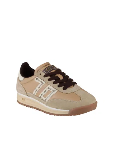 Back 70 Women's Jogger Z Sneaker In Beige Coffee In Multi