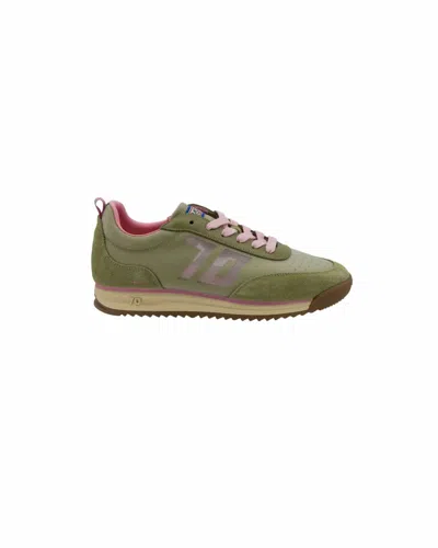 Back 70 Women's Jump Sneakers In Olive In Green