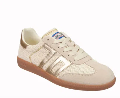 Back 70 Women's Luta 2512 Sneakers In Gold In Neutral