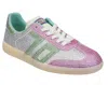 Back 70 Women's Sirio 2506  Sneakers In Pink Light Green In Multi