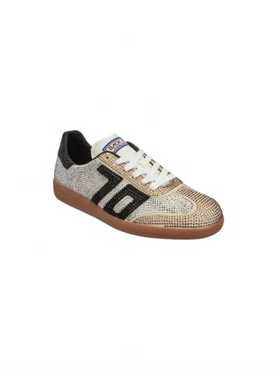 Back 70 Women's Sirio 2506 Sneakers In Gold Black