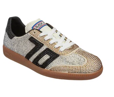 Back 70 Women's Sirio Sneaker In Black Gold