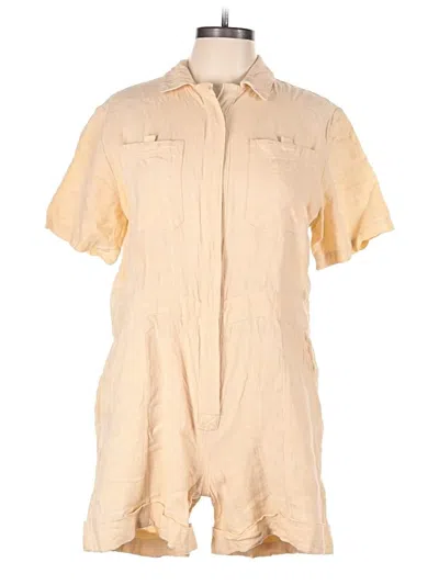 Pre-owned Back Beat Co. Romper In Brown